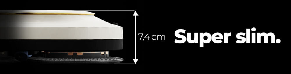 COBBO E6 Slim робот для миття вікон, тонкий низький дизайн для тісних, важкодоступних місць