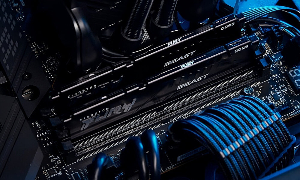 Komputer MAD DOG GeForce RTX4070 Super CS2 Reflex Edition BQ500-A04DB R7-7800X3D 32GB RAM 2TB SSD pamięć RAM taktowanie opóźnienia XMP 3.0