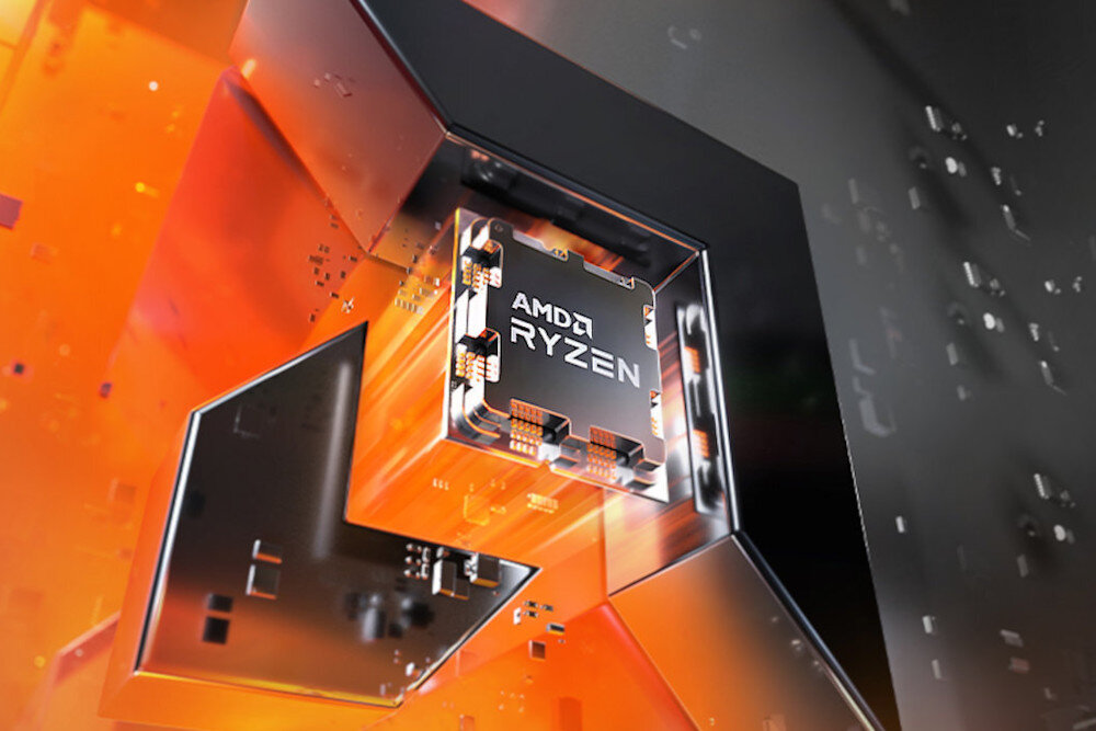 Komputer MAD DOG GeForce RTX4070 Super CS2 Reflex Edition BQ500-A04WB R7-7800X3D 32GB RAM 2TB SSD Windows 11 Home procesor szybkość moc cache technologie podzespoły