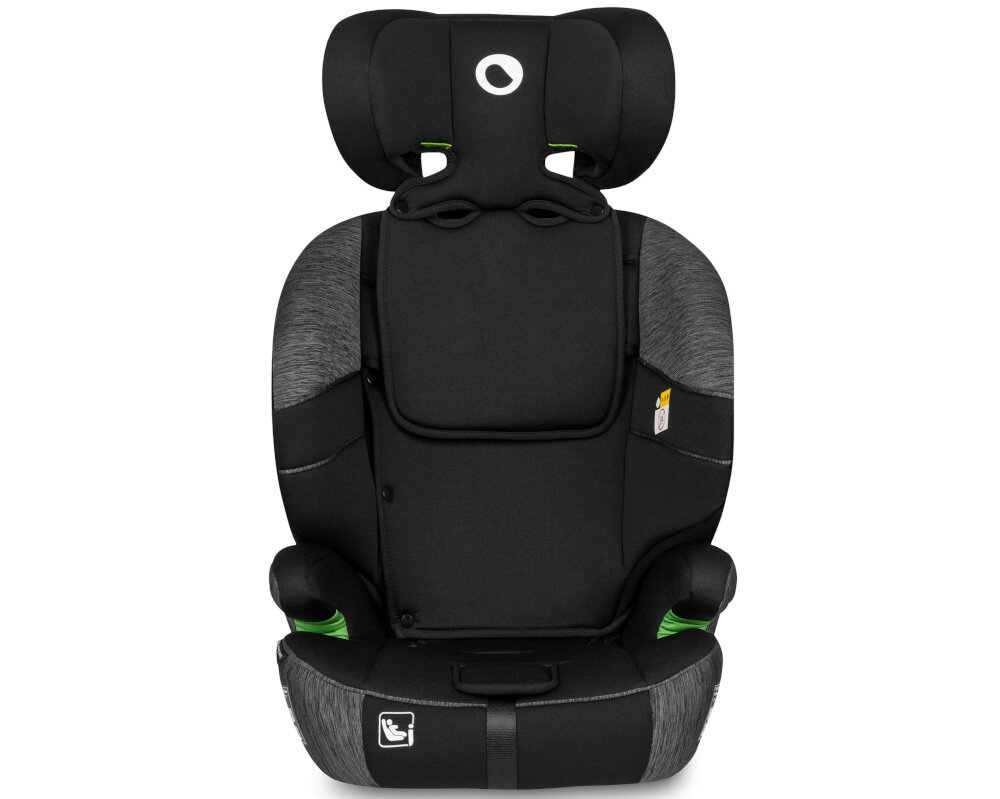 Fotelik samochodowy LIONELO Levi One i-Size (9-36 kg) Czarno-szary Wysoki standard norma i-Size wzmocnienie pianka Memory Foam ochrona