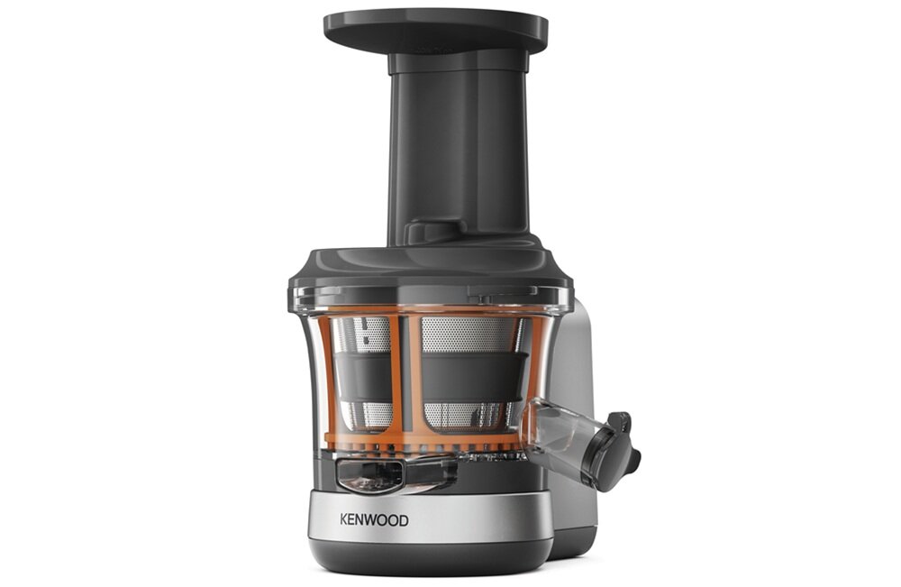 Wyciskarka wolnoobrotowa KENWOOD KAX720PL szeroki otwór wsadowy, większe kawałki, krótszy czas przygotowania soków, wygoda