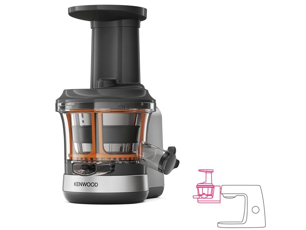 Wyciskarka wolnoobrotowa KENWOOD KAX720PL szybkie czyszczenie elementów, można myć w zmywarce, wygodne urządzenie