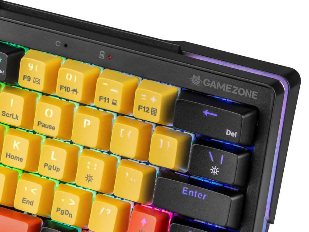 Klawiatura TRACER GameZone Evo2 funkcję ANTI-GHOSTING wciskanie kilku klawiszy naraz