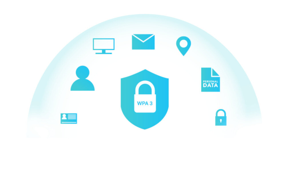 Karta sieciowa TP-LINK Archer TX20E standardowi zabezpieczeń WPA3 chroniony przed cyberatakami