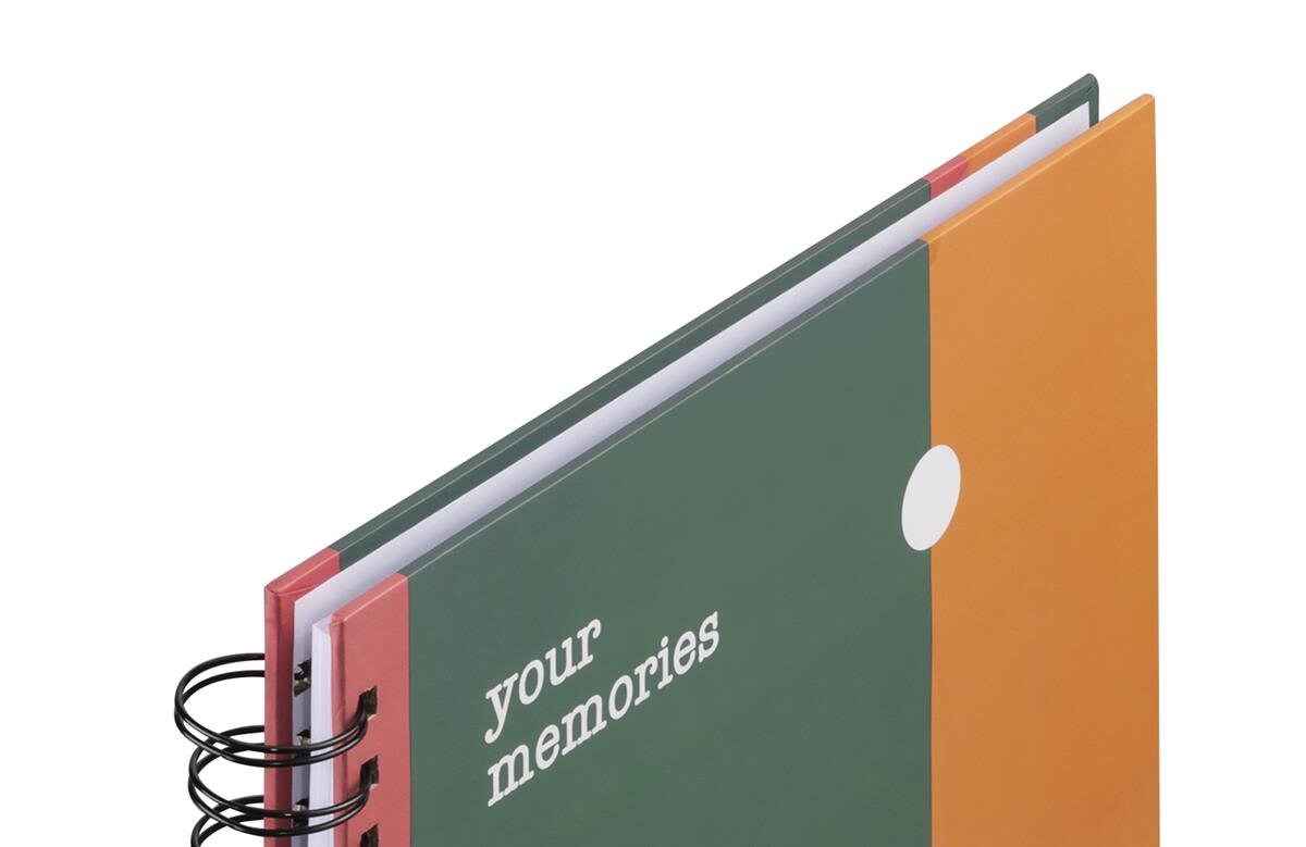 Spiralne mocowanie w albumie Hama Blocking