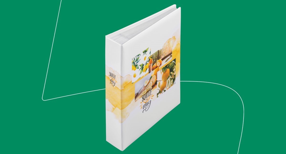 Łatwe dodawanie zdjęć w albumie Hama Lemon