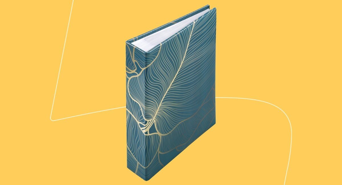 Łatwe dodawanie zdjęć w albumie Hama Floral Gold