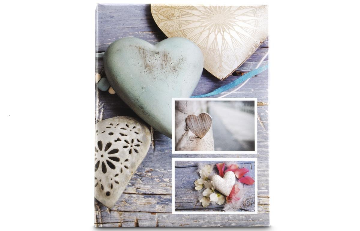 Łatwe dodawanie zdjęć w małym albumie Hama Catania Blue