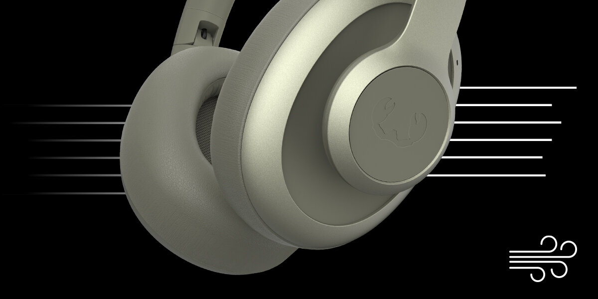 Słuchawki nauszne FRESH N REBEL Clam Blaze Redukcja szumu wiatru