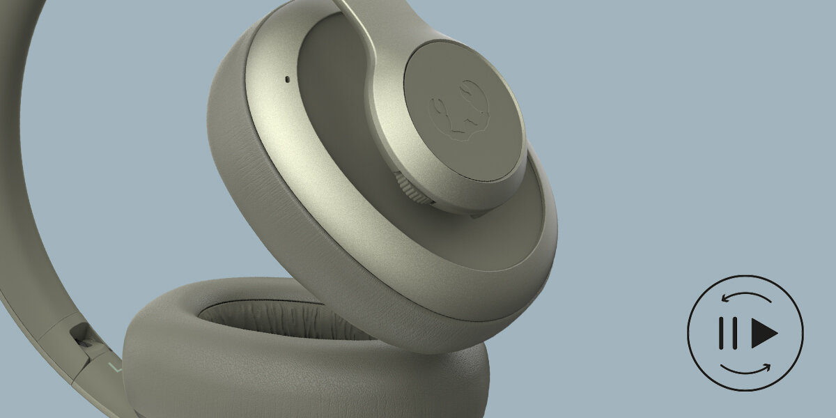 Słuchawki nauszne FRESH N REBEL Clam Blaze Wykrywanie uszu