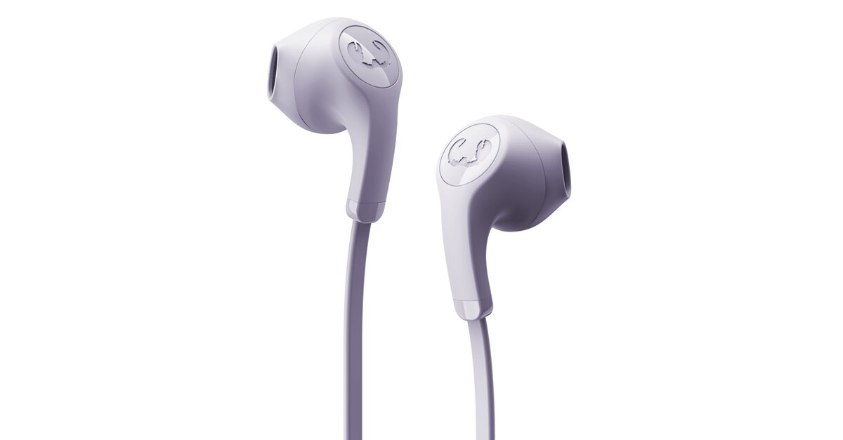 Komfort noszenia, nie ograniczają dźwięków z otoczenia słuchawki douszne przewodowe Fresh 'n Rebel Flow USB-C