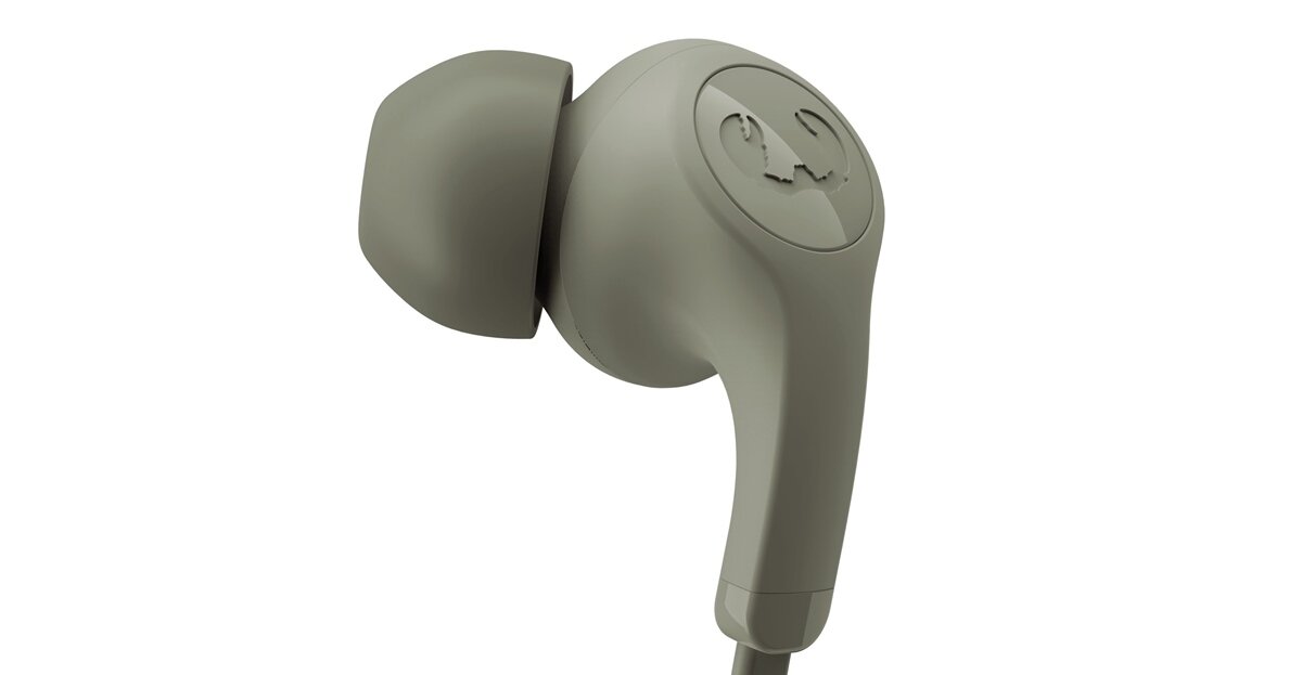 Głęboki bas, czysty dźwięk, dokanałowe słuchawki przewodowe Fresh 'n Rebel Flow Tip USB-C