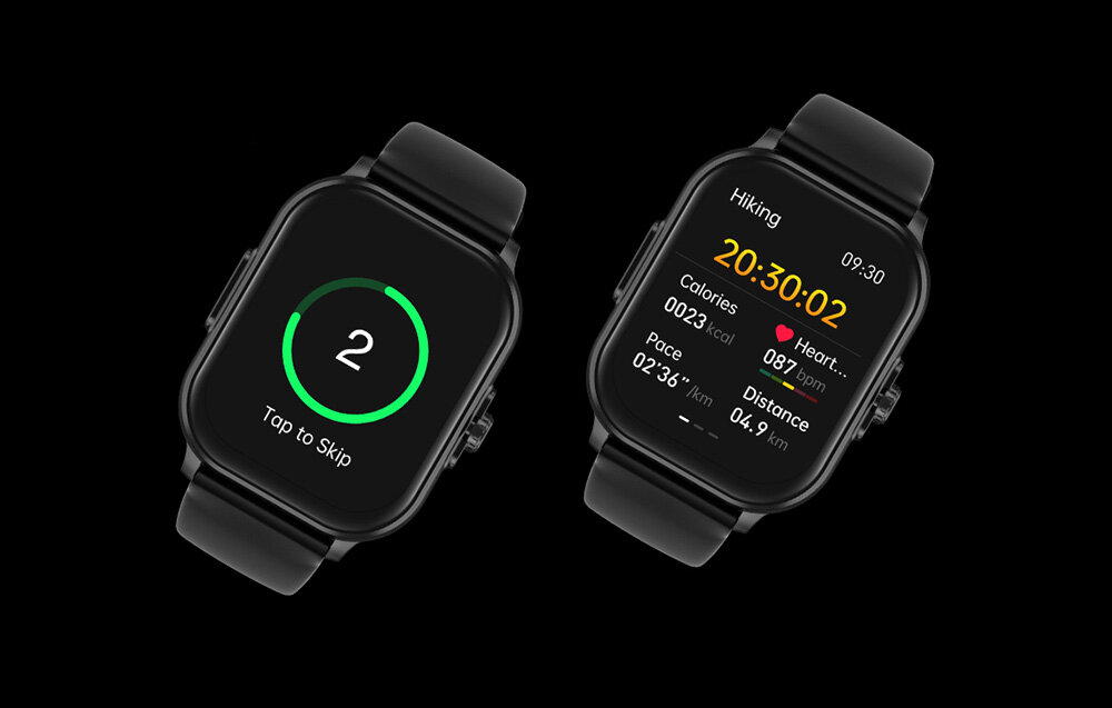 SMARTWATCH COLMI C63 ekran bateria czujniki zdrowie sport pasek ładowanie pojemność rozdzielczość łączność sterowanie krew puls rozmowy smartfon aplikacja