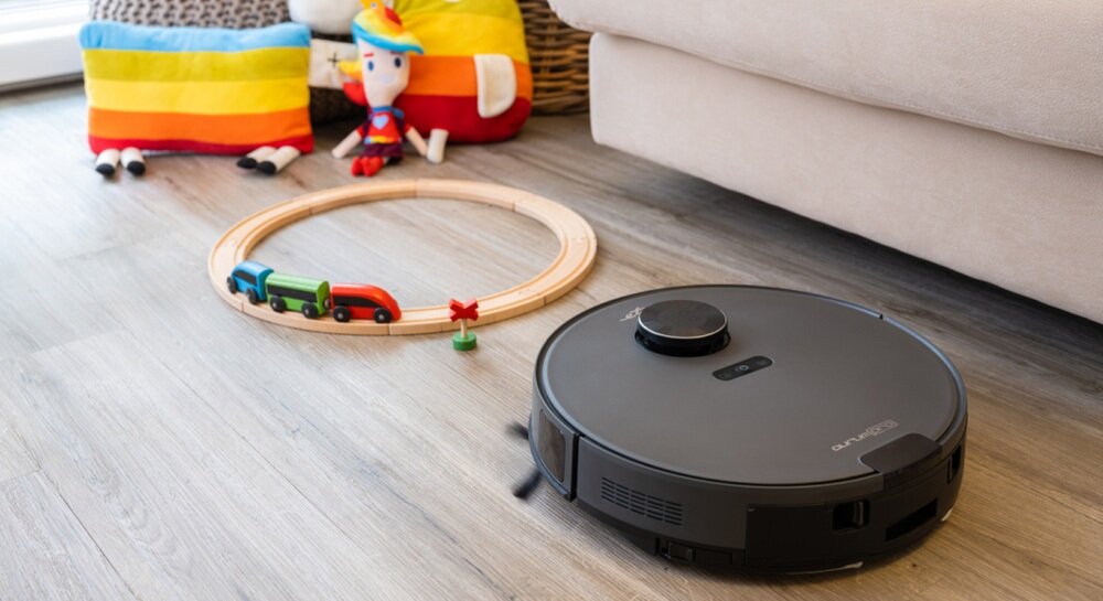 Robot sprzątający ETA Aurum PRO funkcja mopowania, zintegrowane czujniki