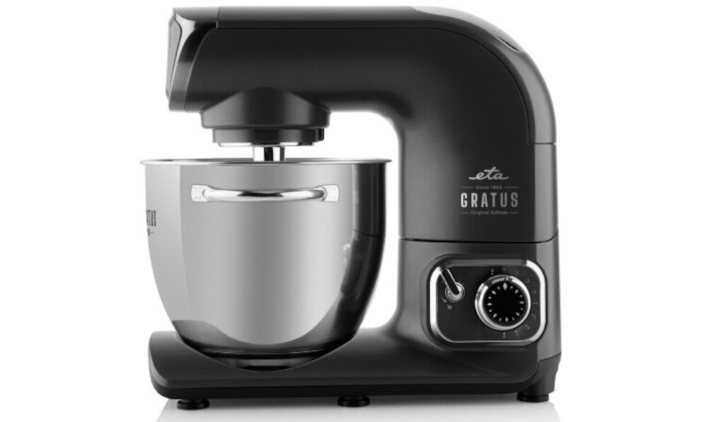 Robot kuchenny planetarny ETA Gratus Evo 102890030 1500W z blenderem kielichowym Wysoka moc 1500 W całkowicie metalowa konstrukcja