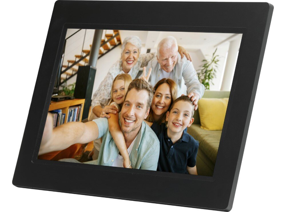 Ramka cyfrowa DENVER Frameo PFF-1010 Czarny przeznaczenie obraz jakość ekran