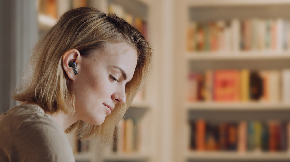 Słuchawki dokanałowe TOZO Agile Pods  - sterowanie