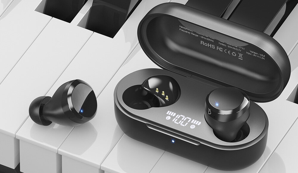 Słuchawki dokanałowe TOZO T12 Pro  - dźwięk