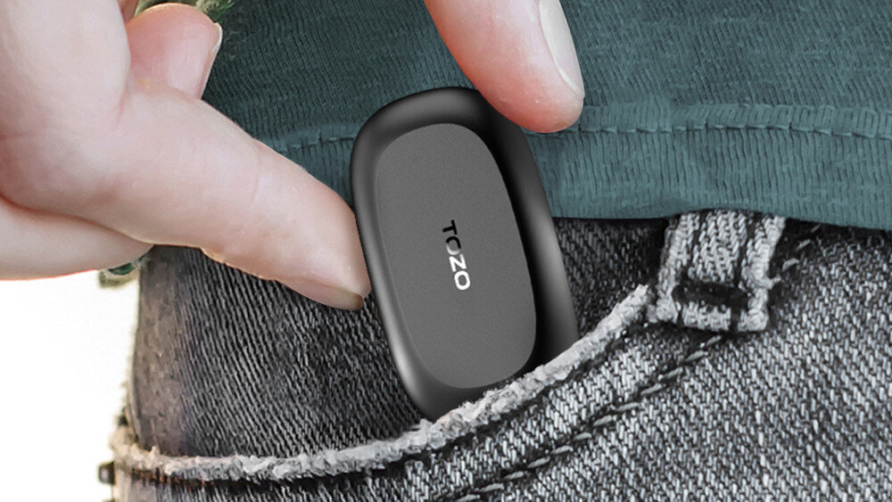 Słuchawki dokanałowe TOZO Agile Dots - etui ładujące