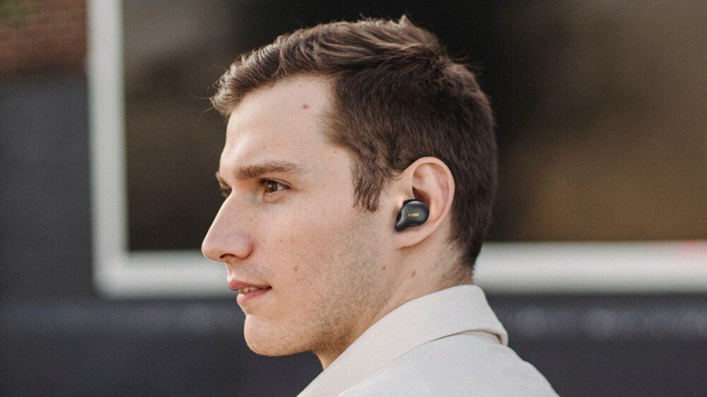 Słuchawki dokanałowe TOZO Golden X1  - asystent głosowy