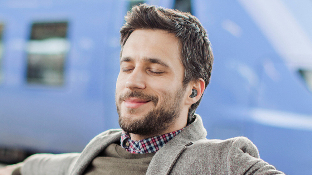 Słuchawki dokanałowe TOZO NC7 Pro  - konstrukcja