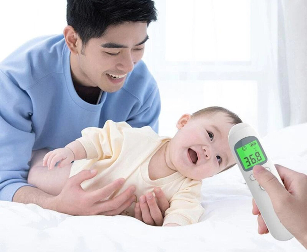 Termometr EXTRALINK Smart Life TF01 wygląd prezentacja design wizualizacja Komfortowy pomiar w domu