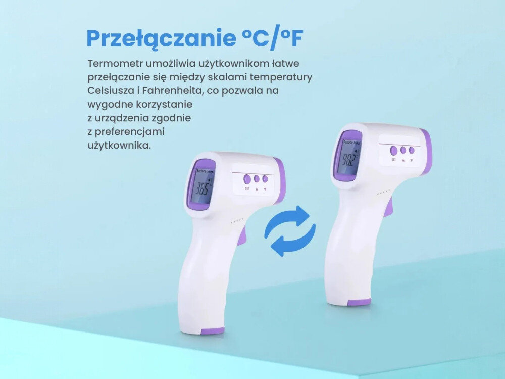 Termometr EXTRALINK Smart Life T003 Wszechstronne zastosowanie w pomiarach ciała, żywności, elementów instalacji czy elektroniki kontrola