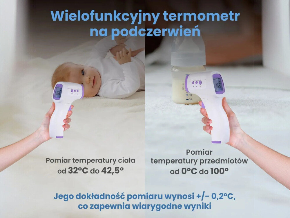 Termometr EXTRALINK Smart Life T003  Prosta obsługa Intuicyjny interfejs ustawienia zapis do 3 ostatnich wyników ułatwia monitorowanie zmiany czas temperatura