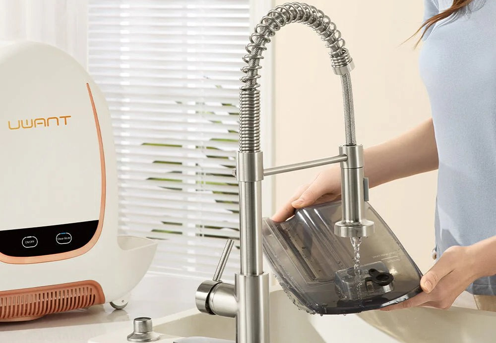 Odkurzacz piorący UWANT B100-S Biały Ergonomiczna Konstrukcja wygoda przewód schowek koło Vientiane zbiorniki pojemność