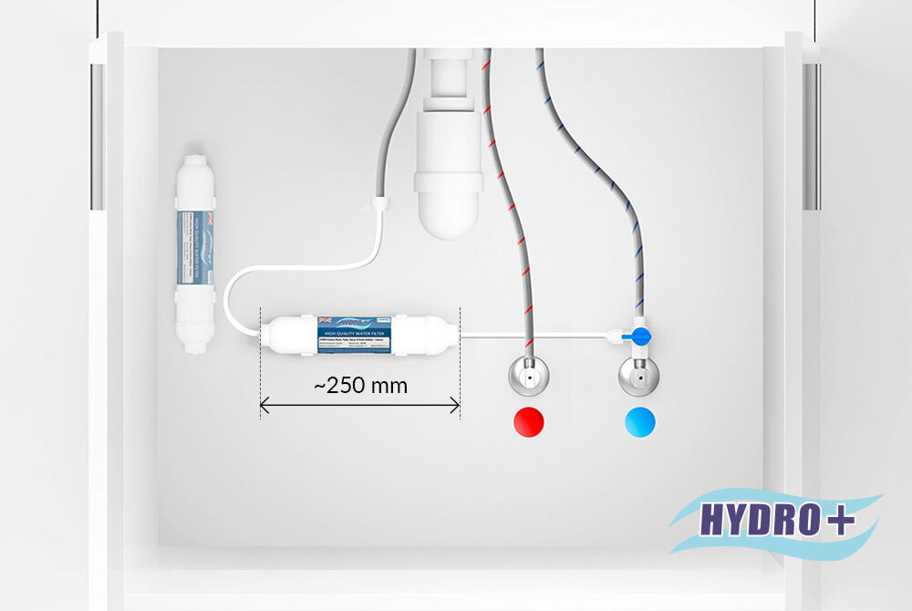 Bateria KFA ARMATURA Duero Pure Basic 6623-112-81 z filitrem Czarny montaż wymiana