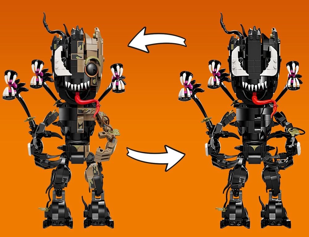 LEGO 76249 Marvel Groot jako Venom klocki elementy zabawa łączenie figurki akcesoria figurka zestaw