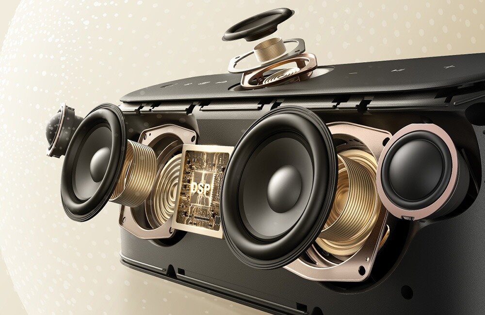 Głośnik Soundcore Motion X600 dźwięk aktustyka przetworniki wzmacniacze