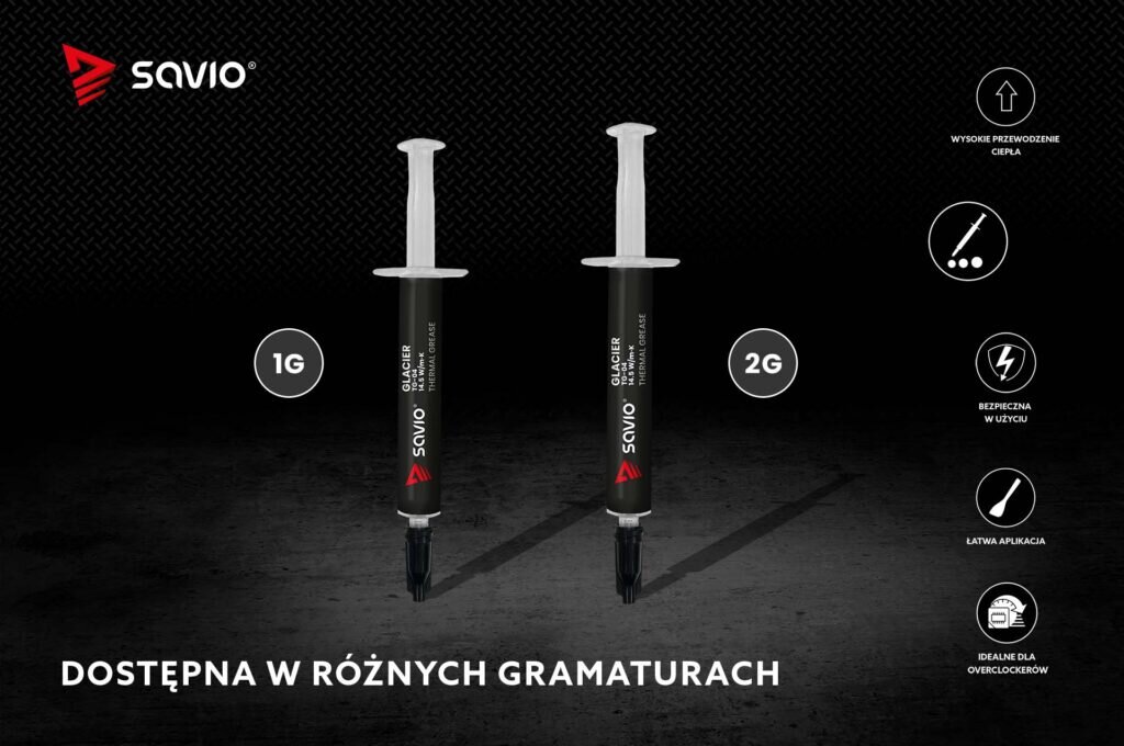 TG-04 Pasta termoprzewodząca 1g 03 rozne gramatury