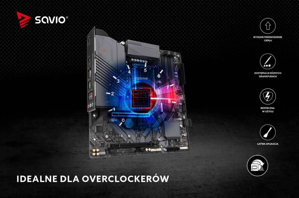 TG-04 Pasta termoprzewodząca 1g 06 Idealne dla overlclockerów