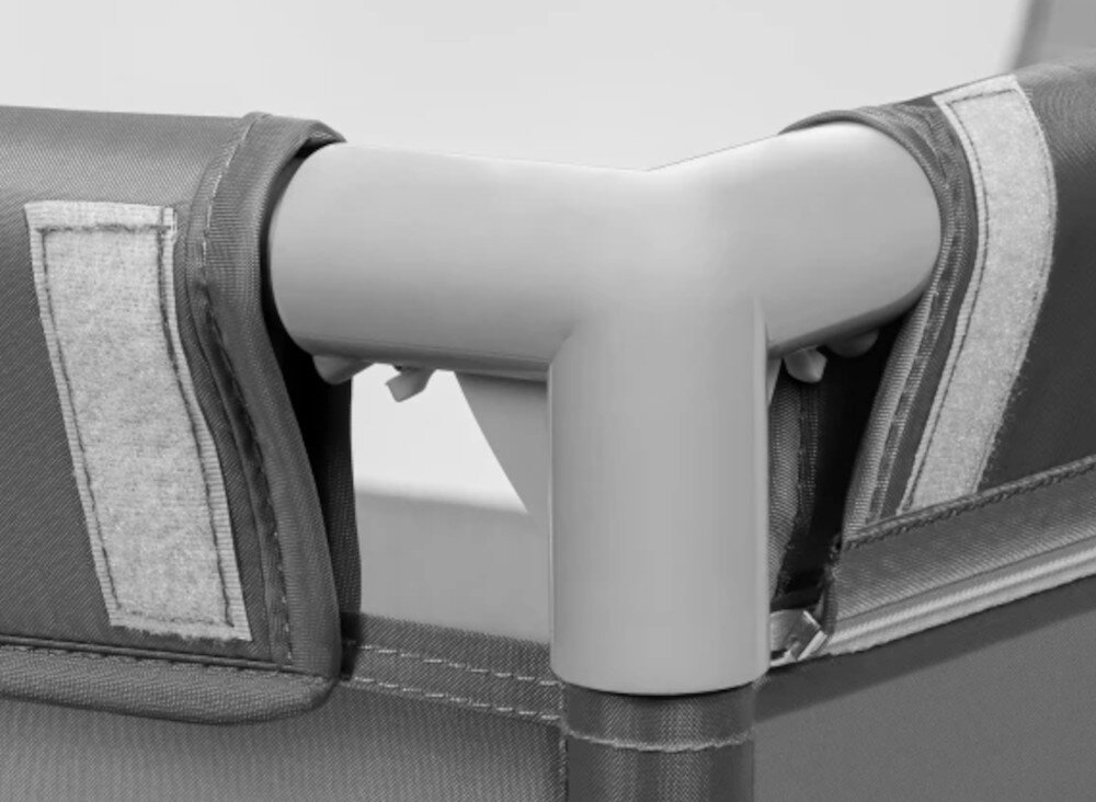 Kojec LIONELO Willow Concrete Stabilna i trwała konstrukcja Rurki stalowe średnica Cztery przyssawki na nogach 