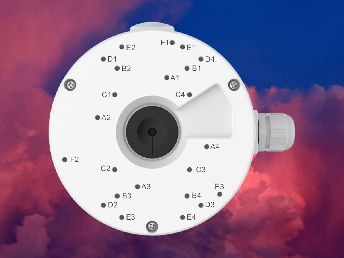 REOLINK D20 kamer kopułkowych PoE przewody Ethernet złącza RJ45 wilgocią, kurzem i uszkodzeniami
