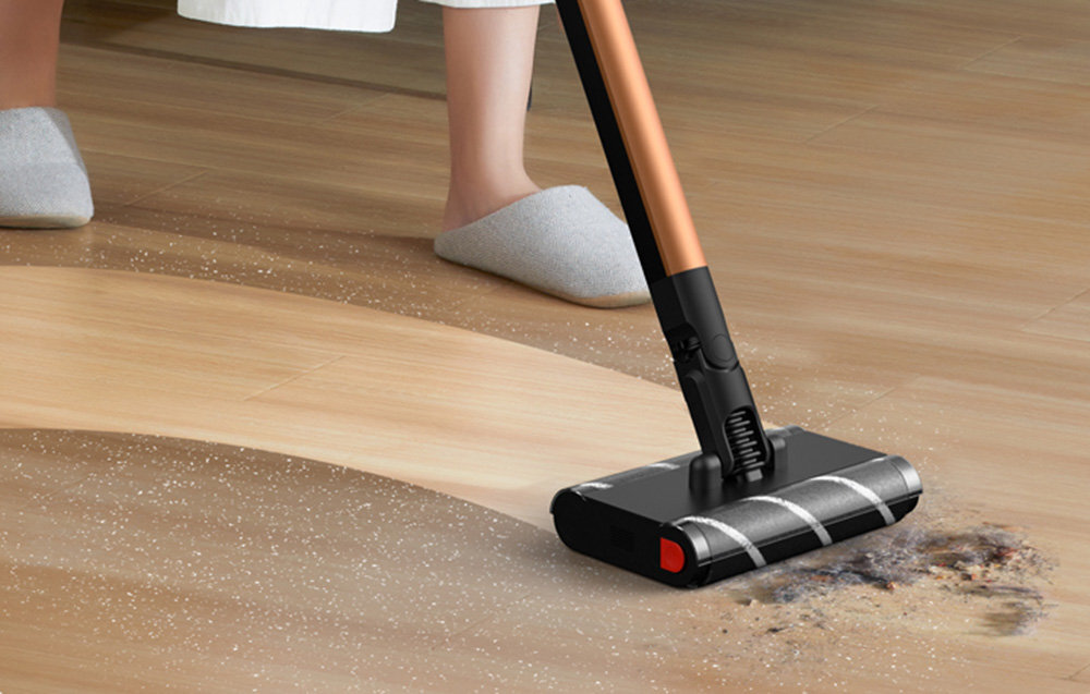 Odkurzacz DEERMA VC31 moc ssąca wydajność zabrudzenia skuteczność