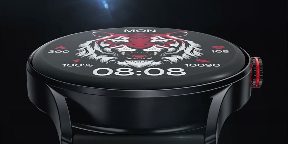 Smartwatch IMILAB TG1 ekran bateria czujniki zdrowie sport pasek ładowanie pojemność rozdzielczość łączność sterowanie krew puls rozmowy smartfon aplikacja
