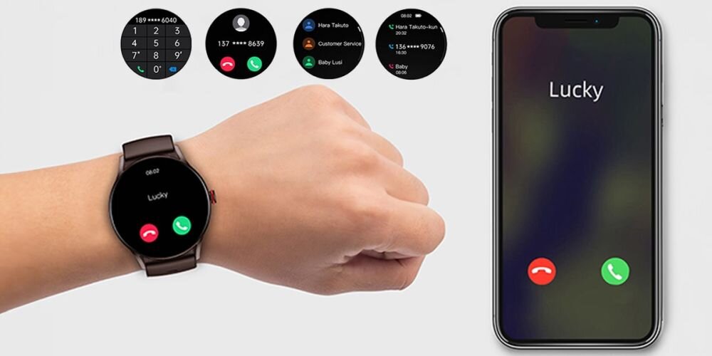 Smartwatch IMILAB TG1 ekran bateria czujniki zdrowie sport pasek ładowanie pojemność rozdzielczość łączność sterowanie krew puls rozmowy smartfon aplikacja