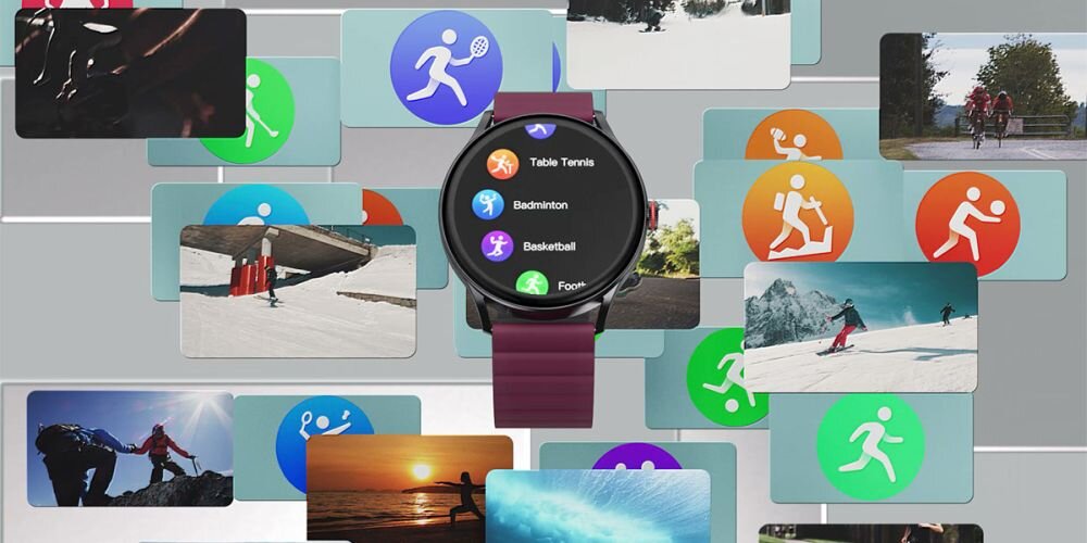 Smartwatch IMILAB TG1 ekran bateria czujniki zdrowie sport pasek ładowanie pojemność rozdzielczość łączność sterowanie krew puls rozmowy smartfon aplikacja
