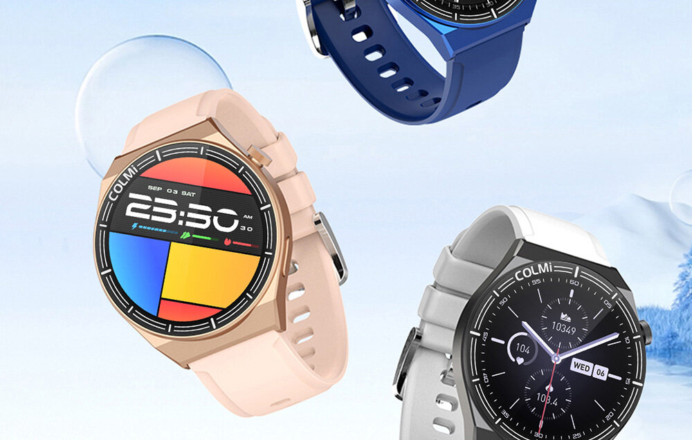 Smartwatch COLMI i11 parametry zdrowotne sen objawy pomiar