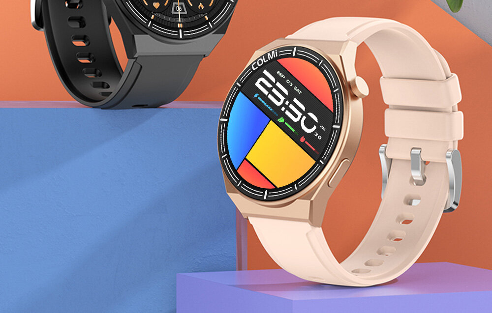 Smartwatch COLMI i11 kontakt ekran praca odporność certyfikat