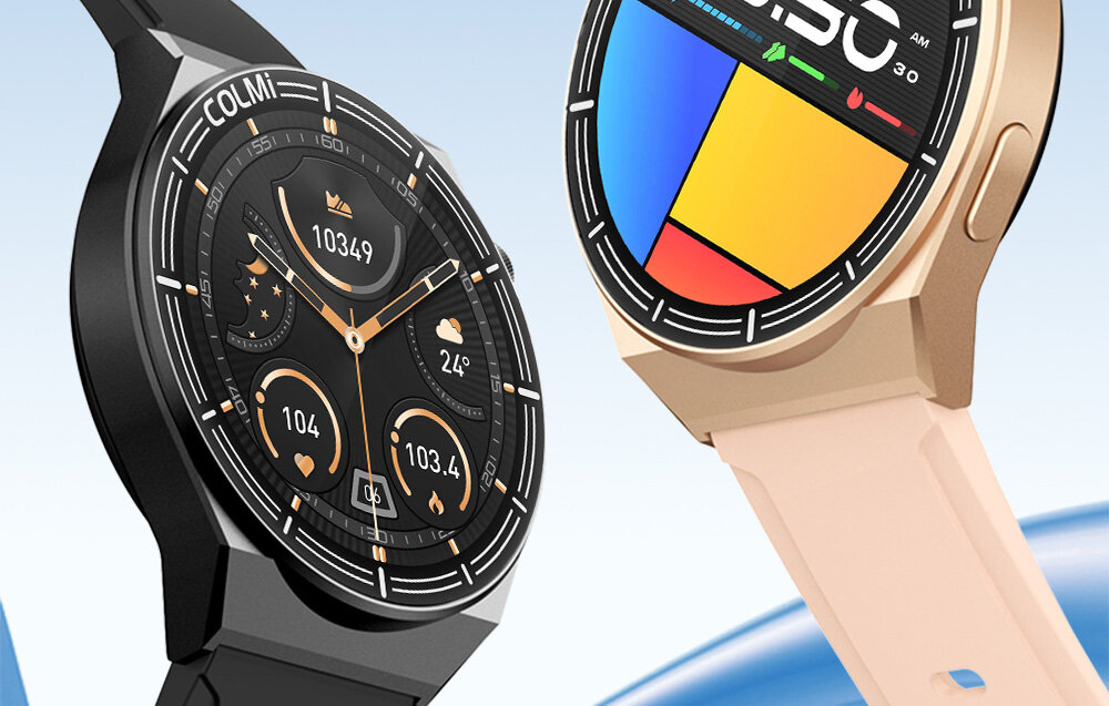 Smartwatch COLMI i11 ekran rozdzielczość ramka