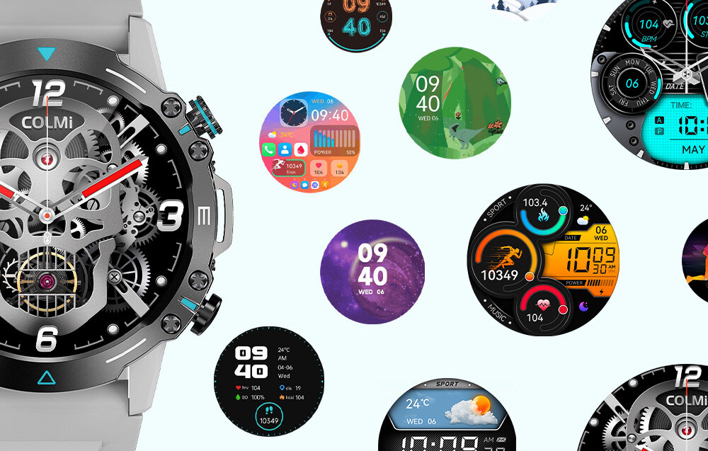 Smartwatch Colmi M42 ekran dotyk amoled