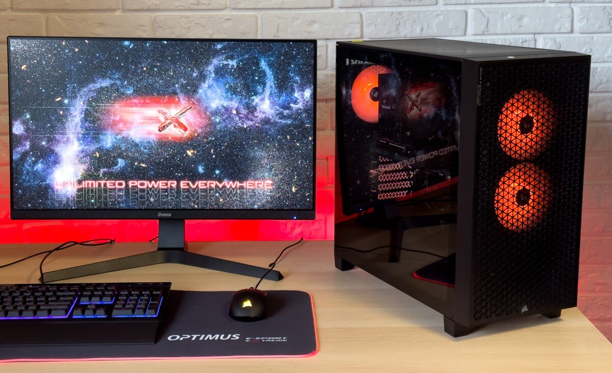 Komputer OPTIMUS E-Sport GB760T-CR11 i5-12400F 16GB RAM 1TB SSD GeForce RTX4060 Windows 11 Home przeznaczenie cechy zalety