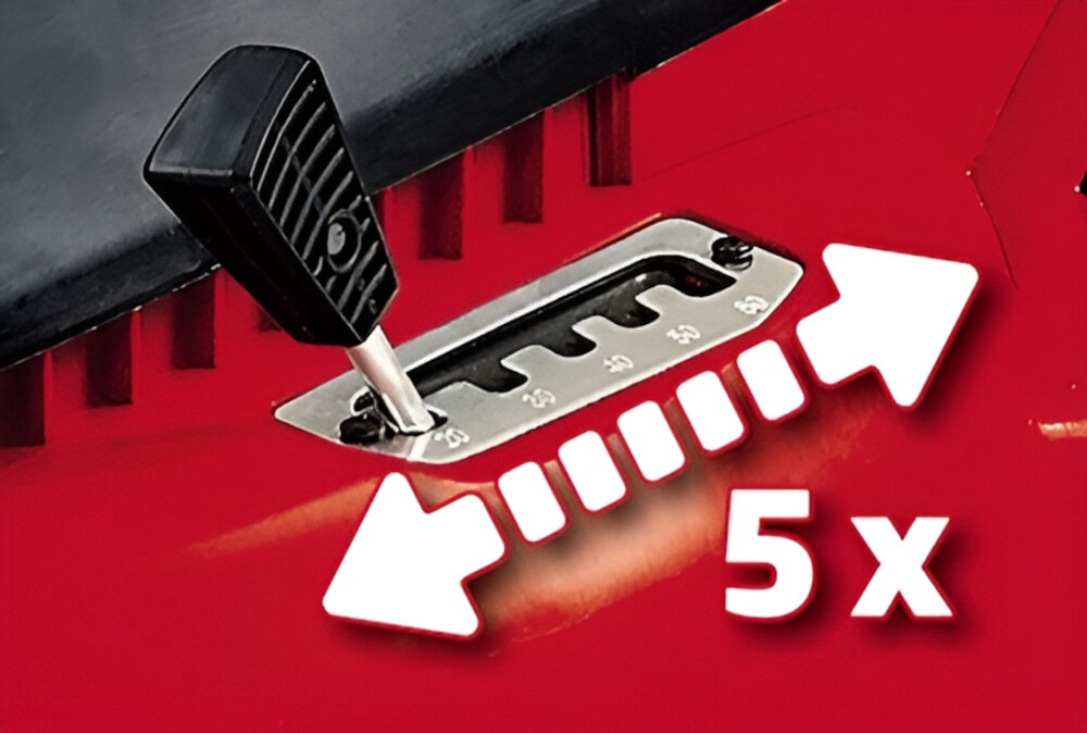 Kosiarka elektryczna EINHELL GC-EM 1500-36 3400156 1500W 360 mm centralna 5-stopniowa regulacja koszenia w zakresie od 25 do 65 mm