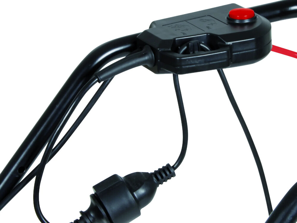 Kosiarka elektryczna EINHELL GC-EM 1500-36 3400156 1500W 360 mm bezpieczenstwo pracy 2-punktowy wylacznik bezpieczenstwa odciazenie przewodu zasilajacego minimalizuje ryzyko uszkodzen bezpieczne uzytkowanie