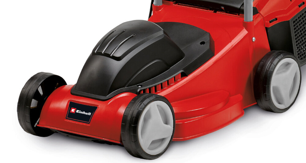 Kosiarka elektryczna EINHELL GC-EM 1032 3400257 1000W 320 mm silnik moc 1000 W szerokosc koszenia 32 cm stale zasilanie sieciowe 230 V praca bez przerw