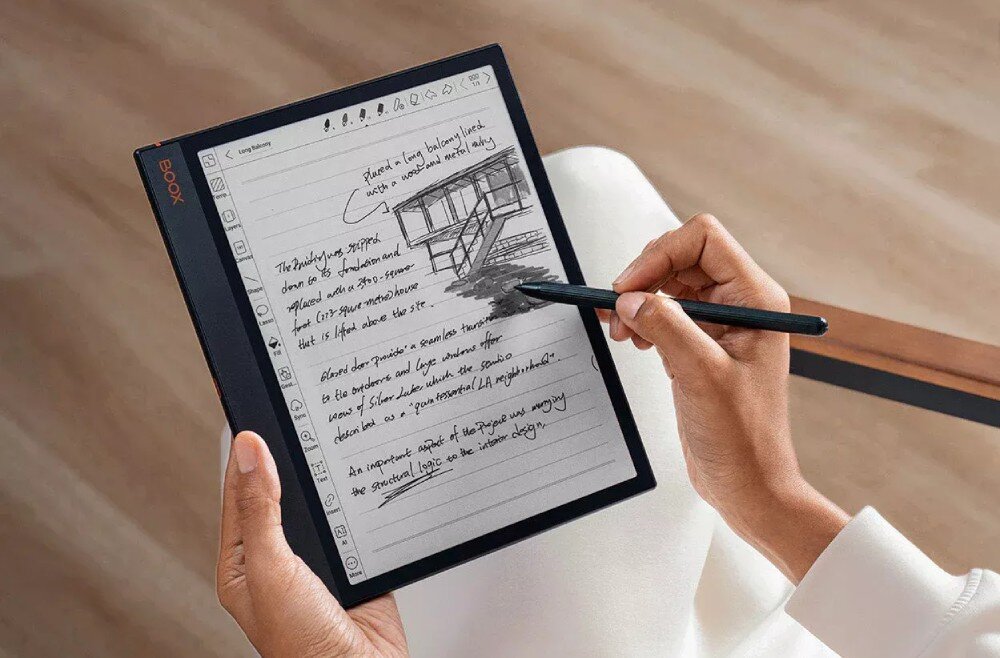 Czytnik e-booków ONYX Boox Note Air 3 Szary ekran jakość obraz podświetlenie