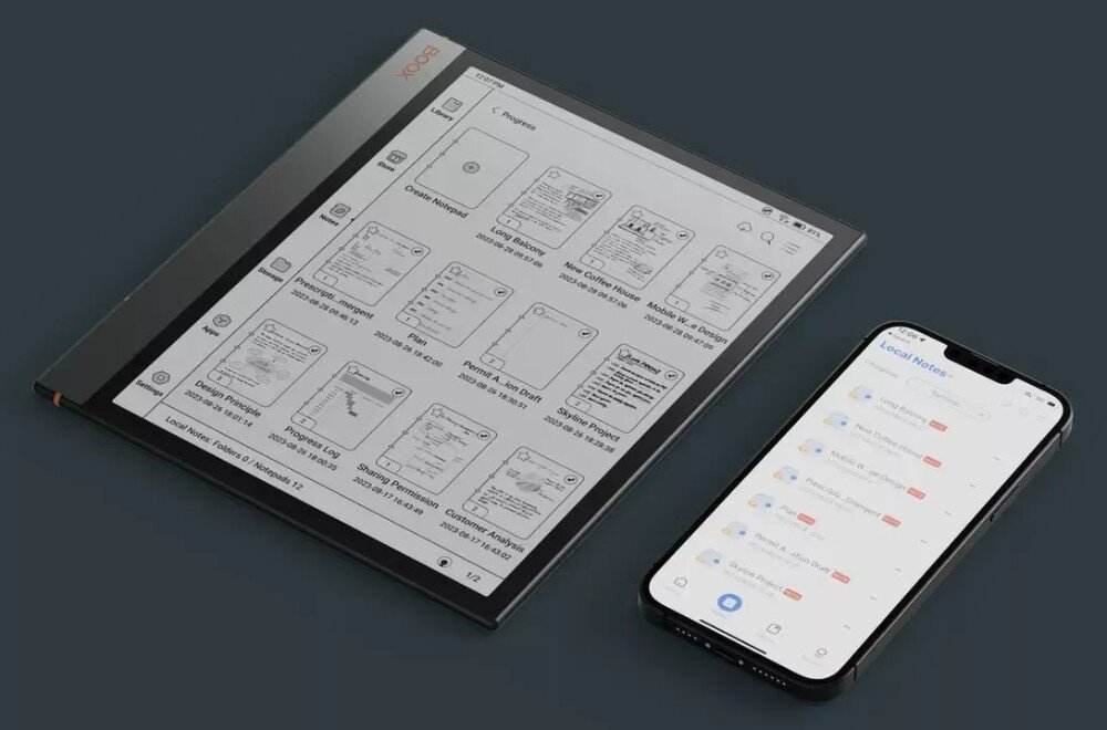 Czytnik e-booków ONYX Boox Note Air 3 Szary formaty pliki obsługa Wi-Fi